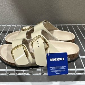 Birkenstock sandals size 38, never worn, new with tags